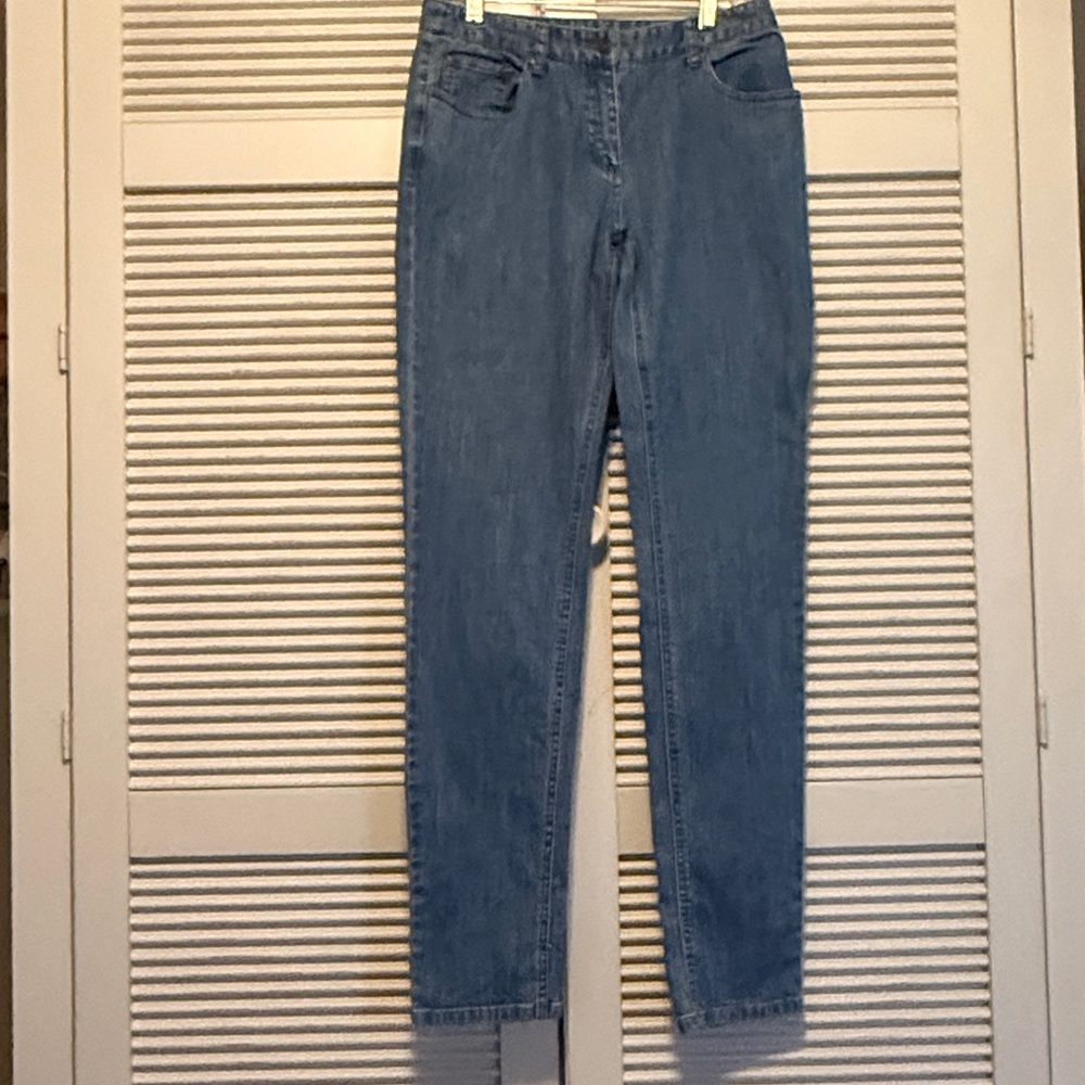 JEANOLOGY High Waisted  Medium Wash Skinny Jeans